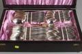 Seventythree Piece Continental Silver Plated Flatware Service for Twelve