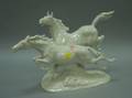 Hutschenreuther Porcelain Horses Figural Group