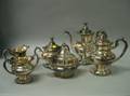SixPiece Reed  Barton Silver Plated Tea and Coffee Service