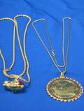 Two Italian Gold Necklaces