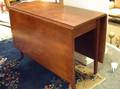 Chippendale Mahogany Deep Dropleaf Dining Table