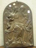Patinated Cast Bronze Relief Panel