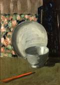 Hermann Dudley Murphy American 18671945 Still Life with White Porcelain