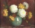 Marguerite Stuber Pearson American 18981978 Still Life with White and Yellow Roses