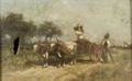 Alfred Wordsworth Thompson American 18401896 The Ox Cart