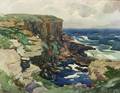 George Pearce Ennis American 18841936 Coastal Cliff