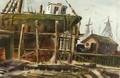 Henry Gasser American 19091981 Dry Dock