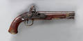 British WJ Ricey Dublin flintlock pistol