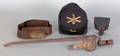 Civil War belt plate and cap box
