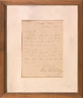 Leo Tolstoy signed hand written letter dated 8 Aug 1897