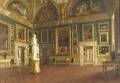 Mario Romani Italian 19th20th Century A Grand Salon