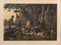 Nathaniel Currier publisher American 18131888 CAMPING OUT Some of the Right Sort