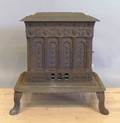 Warnick  Leibhardt cast iron parlor stove