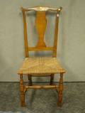 Queen Anne Spanish Foot Side Chair