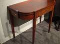 Federal Mahogany Inlaid Card Table