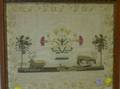 Framed 1847 Crossstitch Sampler