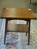 Edwardian Oak Folding Games Table