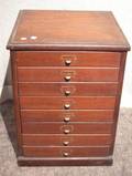 Birch EightDrawer Flat File Cabinet