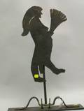 Cut Sheet Iron Witch Weather Vane