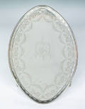 Large Irish silver salver 1762