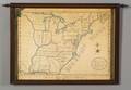 American School 19th Century Pembroke Academy Schoolgirl Map of the United States