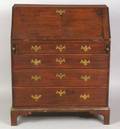 Chippendale Maple Slantlid Desk
