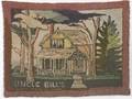 Wool and Cotton Uncle Bills House Pictorial Hooked Rug