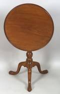 Chippendale Mahogany Carved Tilttop Tea Table