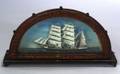 Demilune Shadowbox Diorama of the Barque North Carolina