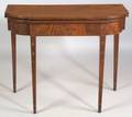 Federal Mahogany Inlaid Card Table