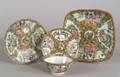 Four Rose Medallion Tableware Items
