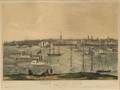 Nathaniel Currier publisher American 18131888 View of New York From Brooklyn Heights