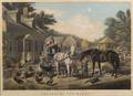 Nathaniel Currier publisher American 18131888 PREPARING FOR MARKET
