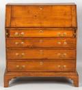 Chippendale Maple Slantlid Desk