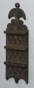 Carved Wooden Spoon Rack