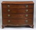 George III Mahogany SerpentineFronted Chest of Drawers