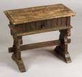 Renaissance Style Pine Side Table