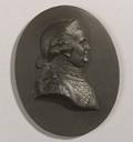Wedgwood Black Basalt Portrait Medallion of Charles William Brunswick