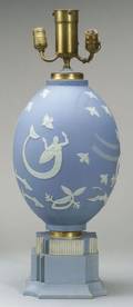 Wedgwood Light Blue Jasper Commemorative Vase