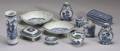 Ten Pieces of Blue and White Porcelain