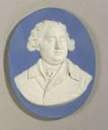 Wedgwood Blue Jasper Dip Portrait Medallion of Charles James Fox