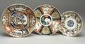 Three Imari Plates