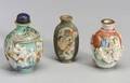 Three Erotic Snuff Bottles