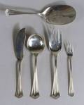Whiting Manufacturing Co Sterling Stuart Pattern Partial Flatware Service