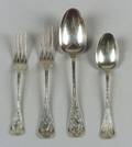 Nine John R Wendt Bird Pattern Flatware Items