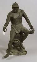 Bronze Grand Tour Figure of a GrecoRoman Fisherman