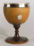 Silver Mounted Coconut Cup
