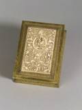 Renaissance Revival Gilt Bronze and Ivorine Humidor Box