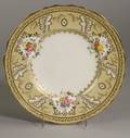 Twelve Cauldon Porcelain Service Plates