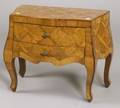 Rococostyle Tulipwood Parquetry TwoDrawer Commode